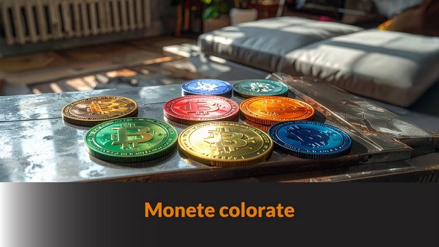 Monete colorate – Bitcoin Fase III #25