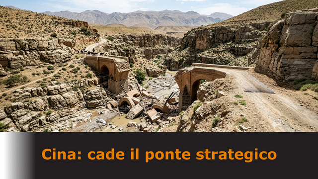Cina: cade il ponte strategico – BLB #110